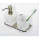 Держатель дозатора и стакана WasserKraft Exter K-5289