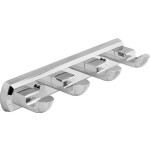 Кронштейн настенный 4 крючка WasserKraft Kammel K-8374