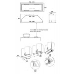 Встраиваемая вытяжка Korting KHI 6997 X