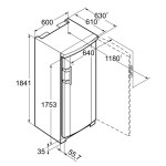 Морозильная камера Liebherr GNP 3056
