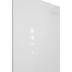 Холодильник Zugel ZRCD430W белое стекло