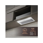 Каминная вытяжка Weissgauff Alpha 45 PB WH