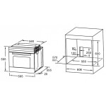 Встраиваемый электрический духовой шкаф Monsher MOE 6183 B