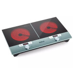 Настольная плита Kitfort КТ-155 черный