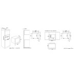 Встраиваемая микроволновая печь Weissgauff HMT-205