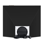 Каминная вытяжка Maunfeld Retro 60A черный