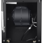 Каминная вытяжка Maunfeld Bridge Line 50 черный/полоска сатин