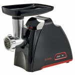 Мясорубка Delta DL-6105M черный/красный