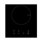 Встраиваемая индукционная варочная панель Lex EVI 320 BL