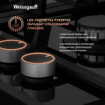 Встраиваемая газовая варочная панель Weissgauff HGRG 641 BG
