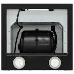 Каминная вытяжка Krona Dita R 400 black PB