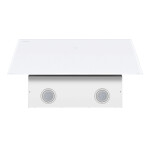 Каминная вытяжка Maunfeld Topaz 60 белое стекло