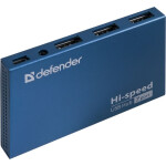 Разветвитель Defender USB2.0 Septima Slim