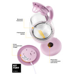 Чайник электрический Kitfort КТ-653-2 розовый