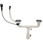 Сифон для мойки Kuppersberg 2675-L-SM-270-ALS(круглый, к. автомат на