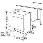 Встраиваемая посудомоечная машина Bosch SMU46CI01S