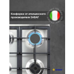 Встраиваемая газовая варочная панель Zigmund & Shtain G 14.7 S