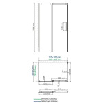 Душевой уголок WasserKraft Alme 15R06