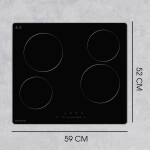 Встраиваемая электрическая варочная панель Zigmund & Shtain CN 42.6 B