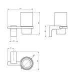 Стакан Sonia Eletech 113989