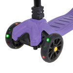 Самокат-кикборд Novatrack RainBow 135PRO.RAINBOW.VT20 фиолетовый