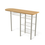 Стол Sheffilton SHT-T1 бук/алюм.металлик