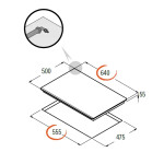 Встраиваемая газовая варочная панель Cata LCI 6031 BK