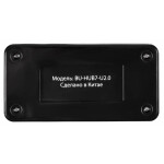 Разветвитель USB 2.0 Hama 7 портов BU-HUB7-U2.0 черный