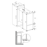 Встраиваемый холодильник Graude IKG 180.2