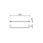 Полотенцедержатель Schein Allom 22811