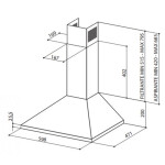 Каминная вытяжка Faber Value SL 3 W A60 (110.0267.643)