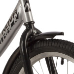 Велосипед Novatrack 183VECTOR.SL22 серебристый