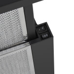 Встраиваемая вытяжка HOMSair FLAT 60 Glass черный