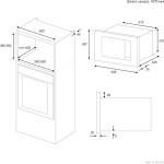 Встраиваемая микроволновая печь Zigmund & Shtain BMO 15.252 W