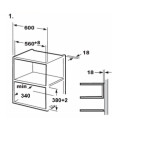 Встраиваемая микроволновая печь Midea AG820BJU-SS