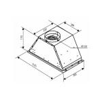 Встраиваемая вытяжка Zigmund & Shtain K 376.51 S