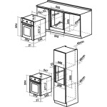 Встраиваемый газовый духовой шкаф MBS DG-601