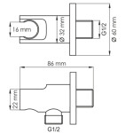 Подключение шланга WasserKraft A083
