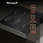 Встраиваемая электрическая варочная панель Weissgauff HV 643 BS