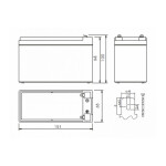 Батарея Powerman CA-1272
