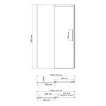 Душевая дверь WasserKraft Dinkel 58R05