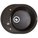 Кухонная мойка Zigmund & Shtain Kreis OV 575 швейцарский шоколад