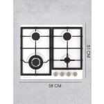 Встраиваемая газовая варочная панель Zigmund & Shtain G 14.6 W