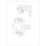 Смеситель для ванны WeltWasser WW MX Bonn 304