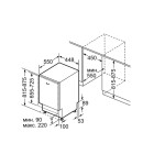 Встраиваемая посудомоечная машина Bosch SPV2HKX6DR