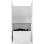 Каминная вытяжка Maunfeld Box Push 40 белый