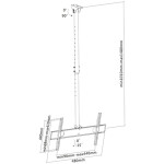 Кронштейн для телевизора Arm Media LCD-1500 черный