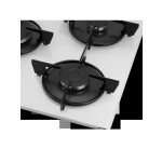 Встраиваемая газовая варочная панель HOMSair HGG431WH