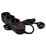 Сетевой фильтр Sven SF-03L 3,0м 3розетки (SV-015039) черный