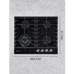 Встраиваемая газовая варочная панель Zigmund & Shtain MN 185.61 B